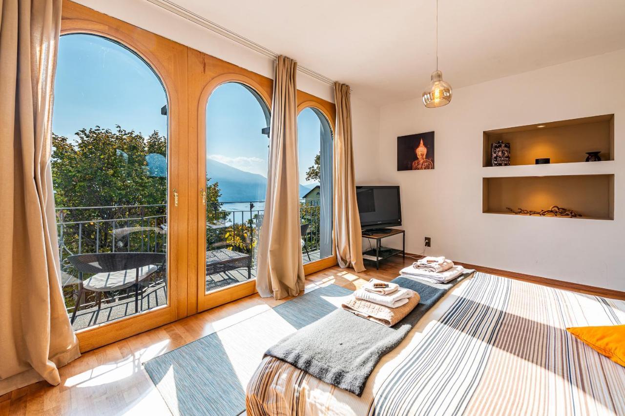 Casa Luna - Wonderful Lake View Brione sopra Minusio Exterior photo